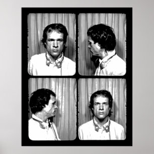 Arthur Russell Mugshot Poster