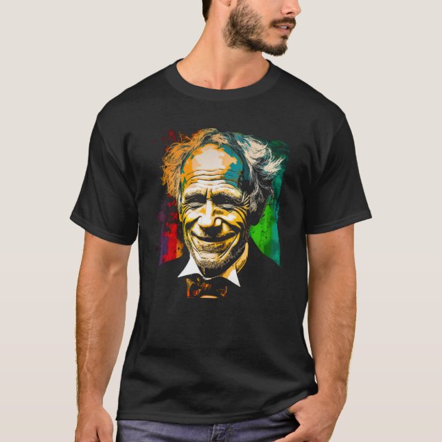 Arthur Schopenhauer 1 T-Shirt (Vorderseite)