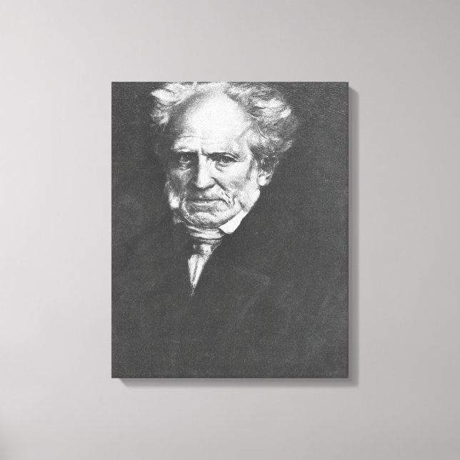 Arthur Schopenhauer Leinwanddruck (Vorderseite)
