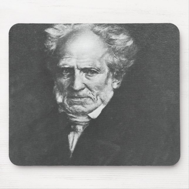 Arthur Schopenhauer Mousepad (Vorne)