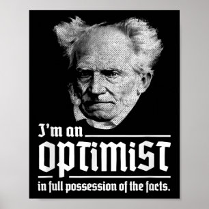 Arthur Schopenhauer Pessimismus Pessimist P Poster
