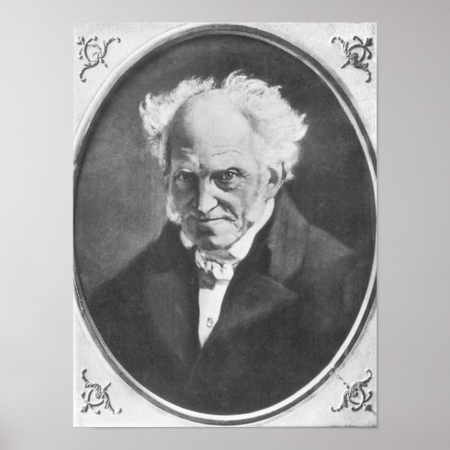 Arthur Schopenhauer Poster (Vorne)