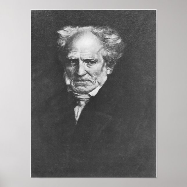 Arthur Schopenhauer Poster (Vorne)