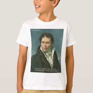 Arthur Schopenhauer Zitat "Nations Ridicule" Gesch T-Shirt
