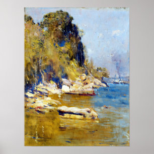 Arthur Streeton aus meinem Lager (Sirius Cove) Poster
