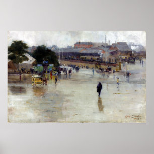 Arthur Streeton Bahnhof Redfern Poster