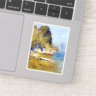 Arthur Streeton von meinem Lager (Sirius Bucht) Aufkleber