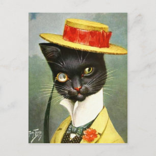 Arthur Thiele - Herr Cat Postkarte