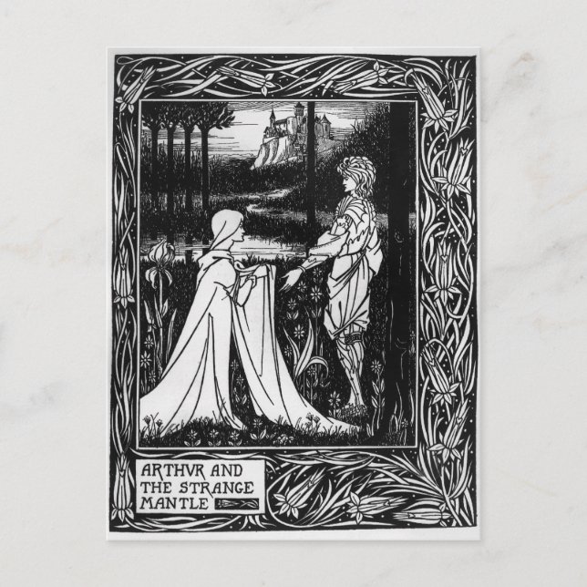 Arthur und der seltsame Mantel Postkarte (Vorderseite)