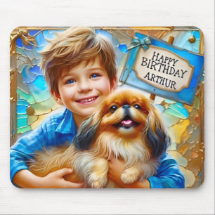 ARTHUR ~ Und sein PET DOG ~ Mousepad