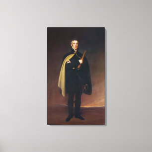 Arthur Wellesley Duke of Wellington Leinwanddruck