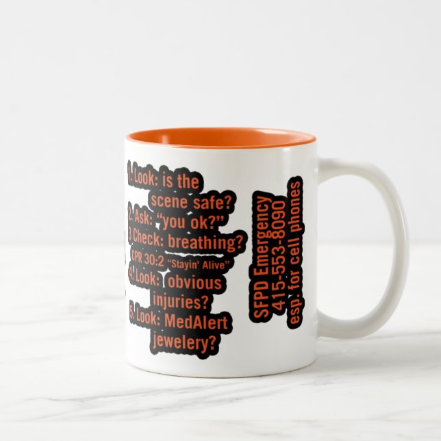 Arthur Zweifarbige Tasse (Rechts)