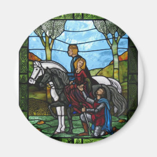 Arthurian Fenster Magnet