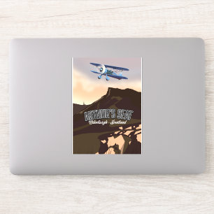 Arthur's Seat Edinburgh Schottland Aufkleber