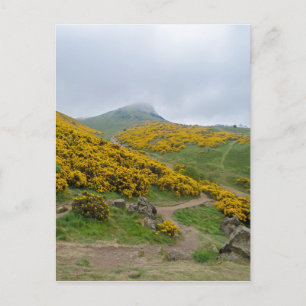 Arthur's Seat Edinburgh, Schottland Postkarte