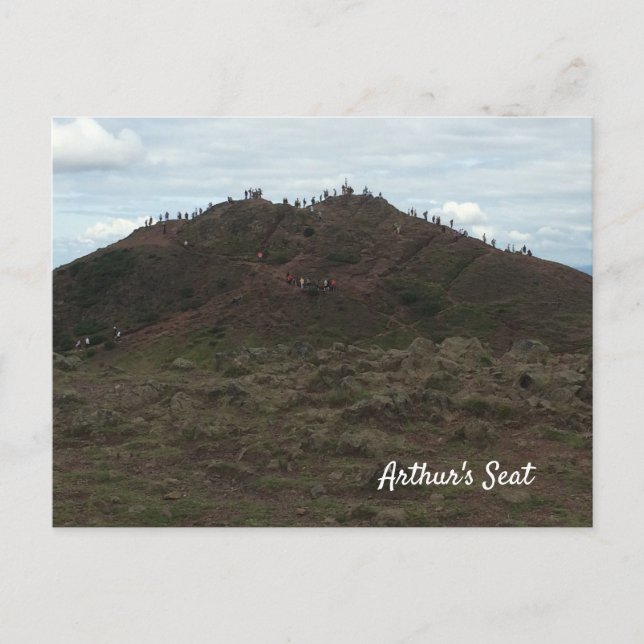 Arthurs Seat Postkarte (Vorderseite)