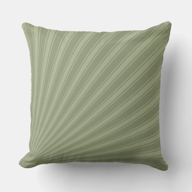 Artichoke Color Stripe Funky Muster Kissen (Vorderseite)
