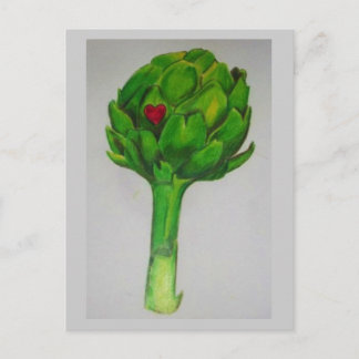 Artichoke Heart Postkarte