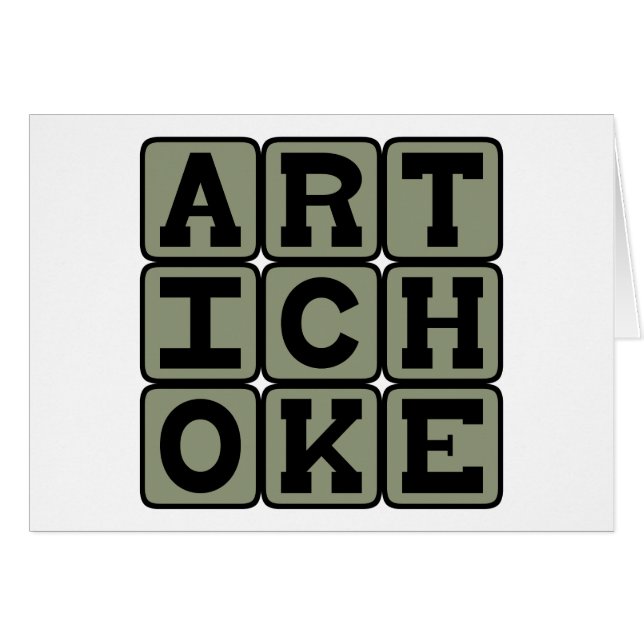 Artichoke, Heirloom Gemüse (Vorderseite (Horizontal))