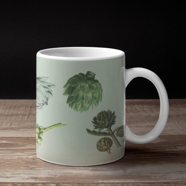 Artichoke Modernes Vintages Gemüse Kaffeetasse (Artichoke Mug)