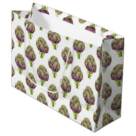 Artichoke Pattern Geschenktasche Große Geschenktüte
