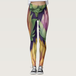 Artichoke Whimsical Personalisiertes Muster Leggings