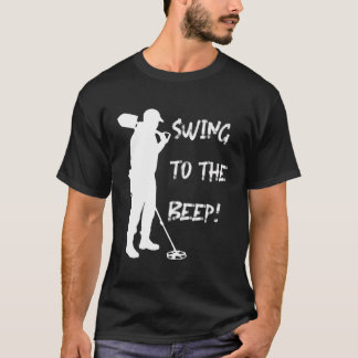 Artifaktenmünze, die das 'Swing To The Beep' Dete  T-Shirt
