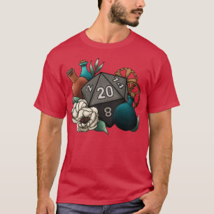 Artificer Class D20 Tabletop Gaming Dice T-Shirt