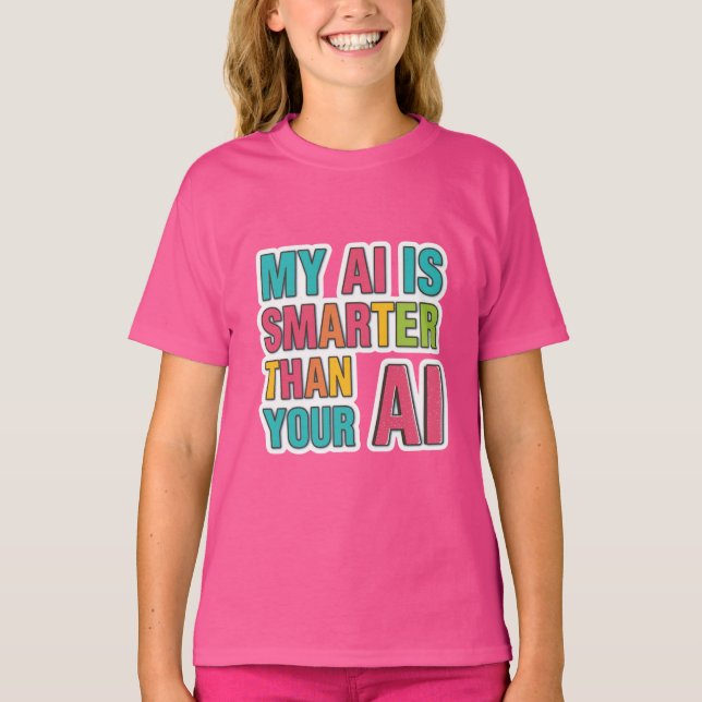 Artificial intelligence competition T-Shirt (Vorderseite)