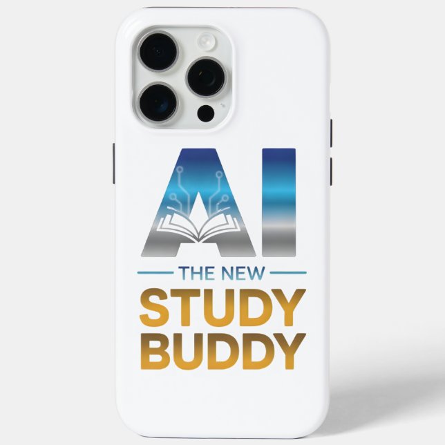 Artificial Intelligence Study Buddy Design Case-Mate iPhone Hülle (Rückseite)