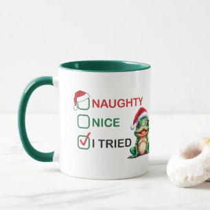 Artig oder böse tasse
