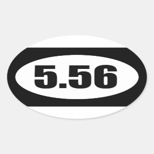 Artikel 15 5,56 ovaler aufkleber