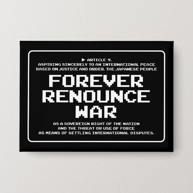 ARTIKEL 9 BUTTON (Vorderseite)