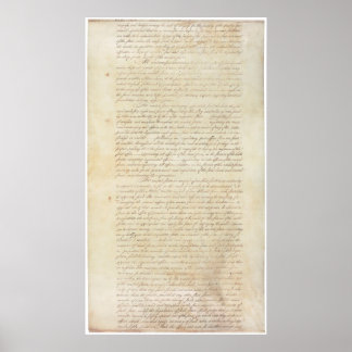 Artikel der Konföderation der vereinten Staaten_pg Poster