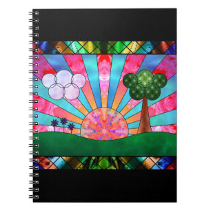 Artikel des Sun-Notebooks Notizblock
