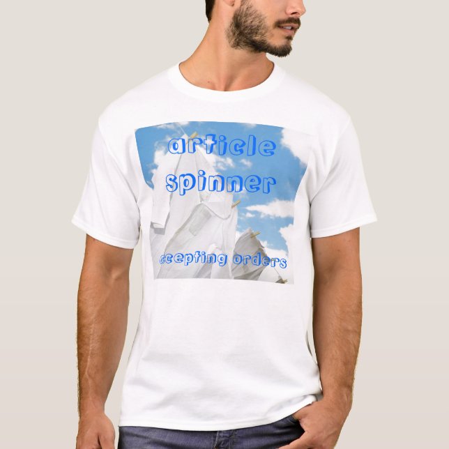 Artikel-Spinner T-Shirt (Vorderseite)