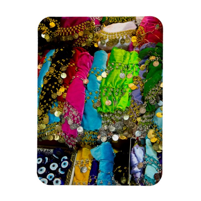 Artikel zum Verkauf auf dem Gewürzmarkt, Istanbul, Magnet (Vertikal)