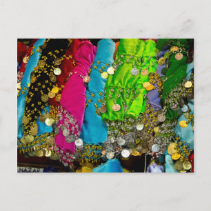 Artikel zum Verkauf auf dem Gewürzmarkt, Istanbul, Postkarte