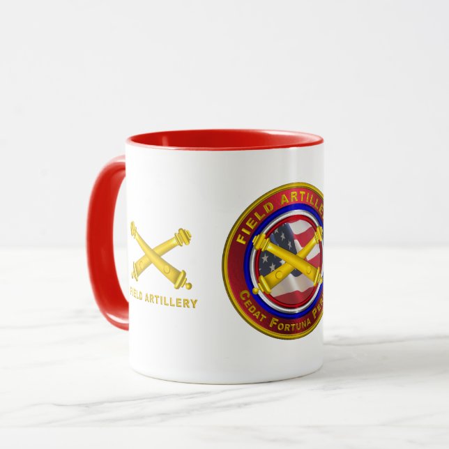  Artillerie Soldier  Tasse (Vorderseite Links)