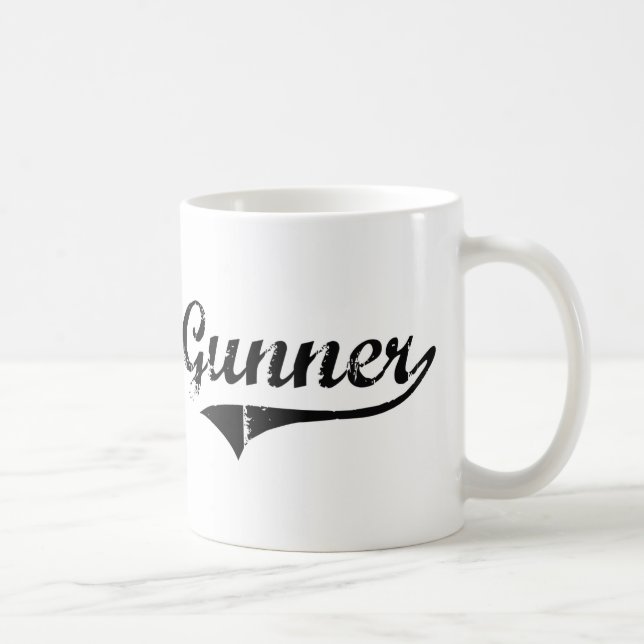 Artillerist-klassischer Art-Name Tasse (Rechts)