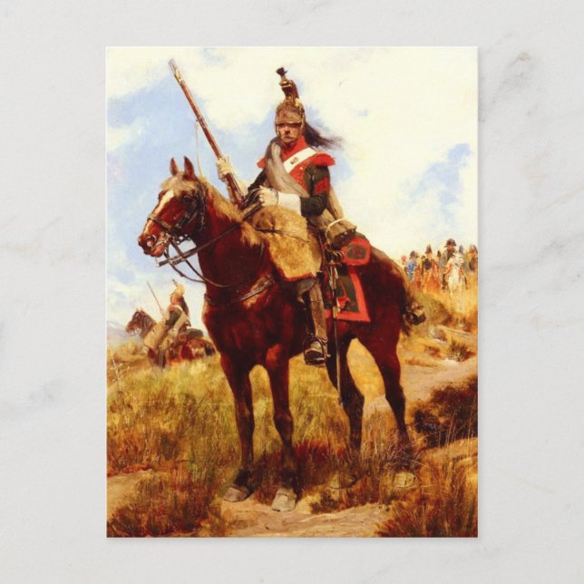 Artilleur a Cheval Postkarte (Vorderseite)