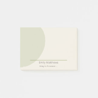 Artisan 4x3 Notes Sage Minimalist Brand Post-it Klebezettel