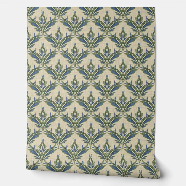 Artisan Floral Wall Decke Tapete (Abrollen)