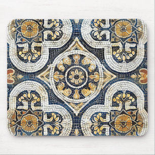Artisan Geometric Floral Mousepad