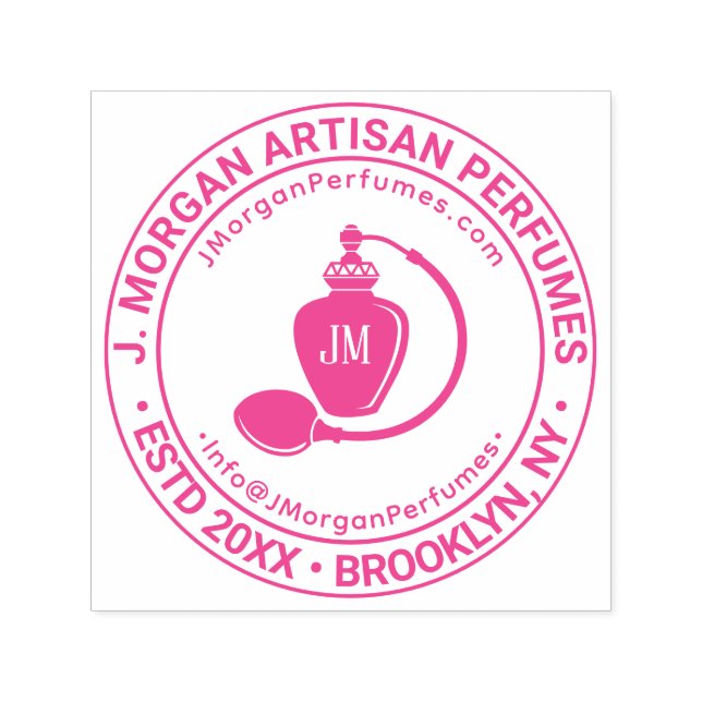 Artisan Parfüm Firmenname URL E-Mail Permastempel (Design)