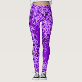 Artisan Plum Lila Electric Yoga Leggings