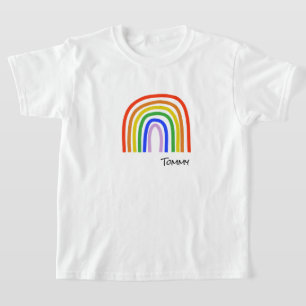 Artisan Rainbow Kids NAME Colorful Fun T-Shirt