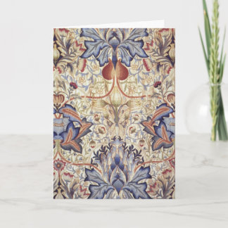 Artischocken-Entwurf durch William Morris Karte