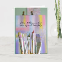 Artist Acrylics Oils Painter Art Lover Geburtstag