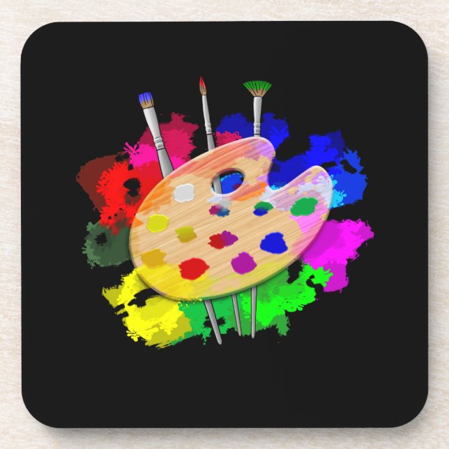 Artist Artist Getränkeuntersetzer (Vorderseite)